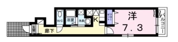 ル ボア ダキの物件間取画像